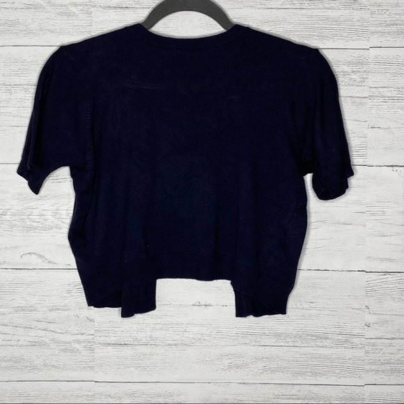 Outback Red Women's Navy Short Cardigan Small - Picture 8 of 8